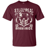 Steel Is Real Men's Biker T-Shirt - PrintMeLLC