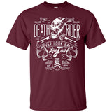 Death Rider Never Look Back Live Fast Men's Biker T-Shirt - PrintMeLLC