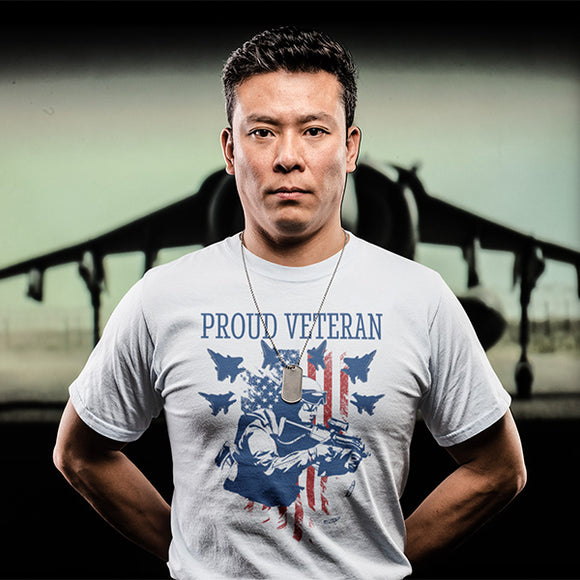 Proud Veteran Military T-Shirt - PrintMeLLC