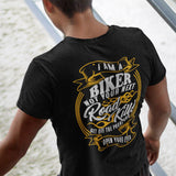 I Am A Biker Not Your Next Road Kill Men's Biker T-Shirt - PrintMeLLC