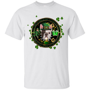 My Frenchie Is My Lucky Charm Men's St. Patrick's Day T-Shirt