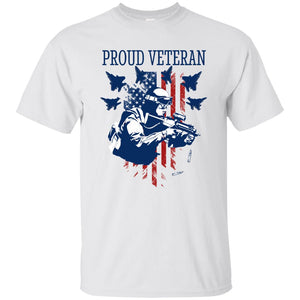 Proud Veteran Military T-Shirt - PrintMeLLC