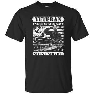Veteran United States Navy Silent Service T-Shirt - PrintMeLLC