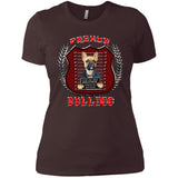 Live On The Wild Side Frenchie Style French Bulldog Women's T-Shirt