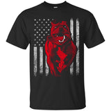 American Bully Flag Men's T-Shirt - PrintMeLLC