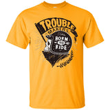 Trouble Makers Born To Ride Men's Biker T-Shirt - PrintMeLLC