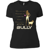 Diamonds Best Friend American Bully Women's T-Shirt