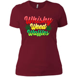 Whiskey Weed Waffles Women's T-Shirt
