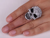 Crystal Skull Stretch Ring For Women - PrintMeLLC