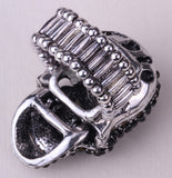 Crystal Skull Stretch Ring For Women - PrintMeLLC