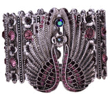 Guardian Angel Wings Stretch Cuff Bracelet For Women