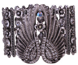Guardian Angel Wings Stretch Cuff Bracelet For Women