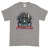 Ride On Freedom Patriotic Biker Men's T-Shirt - PrintMeLLC